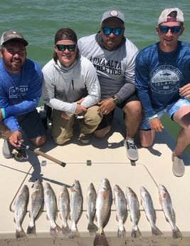 Redfish, Speckled Trout / Spotted Seatrout fishing in South Padre Island, Texas