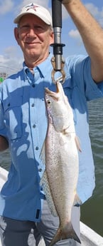 Speckled Trout / Spotted Seatrout fishing in Galveston, Texas