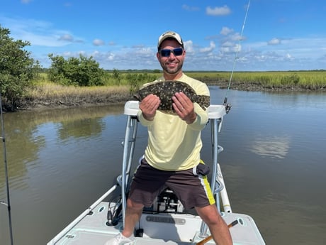 Flounder fishing in St. Augustine, Florida