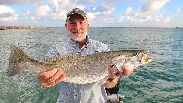 Speckled Trout / Spotted Seatrout fishing in Port O&#039;Connor, Texas