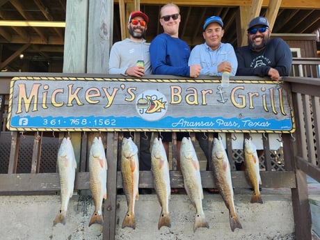 Redfish Fishing in Aransas Pass, Texas