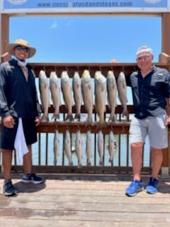 Redfish fishing in Corpus Christi, Texas