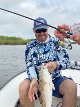 Redfish fishing in New Orleans, Louisiana