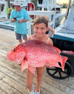 Red Snapper fishing in Orange Beach, Alabama