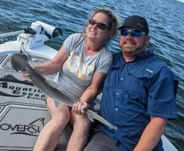 Bonnethead Shark fishing in Tampa, Florida