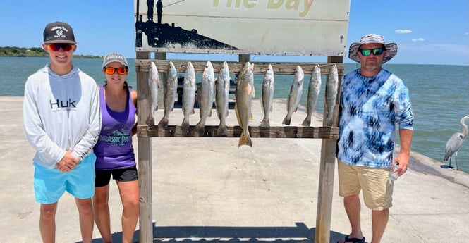 Redfish, Speckled Trout Fishing in Rockport, Texas