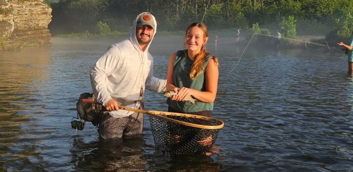 Rainbow Trout Fishing in Broken Bow, Oklahoma