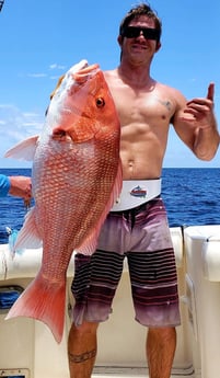 Red Snapper fishing in Galveston, Texas