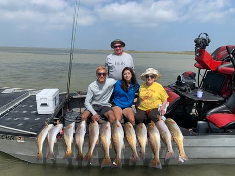 Redfish fishing in Rockport, Texas