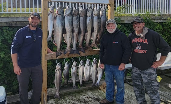 Fishing in Manistee, Michigan