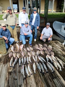 Redfish, Sheepshead, Speckled Trout / Spotted Seatrout fishing in Port O&#039;Connor, Texas