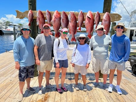 Red Snapper fishing in Orange Beach, Alabama