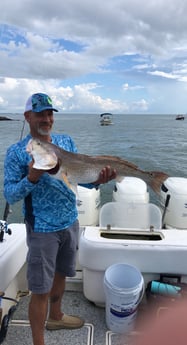 Redfish fishing in Galveston, Texas