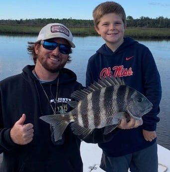 Sheepshead Fishing in Jacksonville, Florida