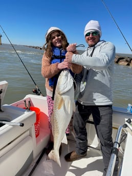 Redfish fishing in Galveston, Texas