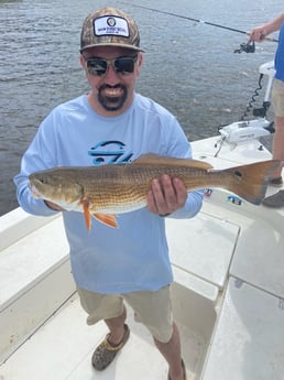 Redfish fishing in Beaufort, North Carolina