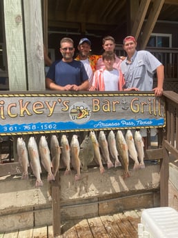 Flounder, Redfish fishing in Rockport, Texas