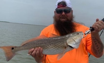 Redfish fishing in Port O&#039;Connor, Texas