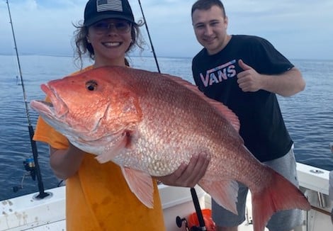 Red Snapper fishing in Jacksonville, Florida