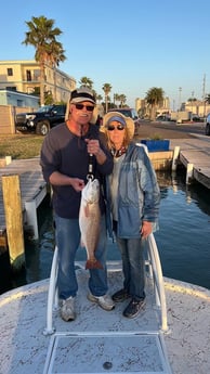 Redfish fishing in South Padre Island, Texas