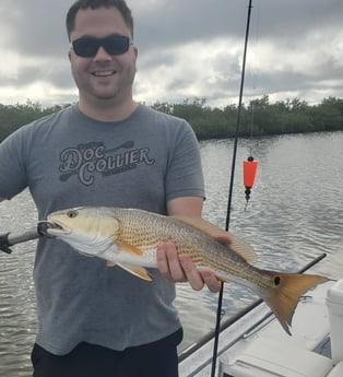 Redfish fishing in New Smyrna Beach, Florida