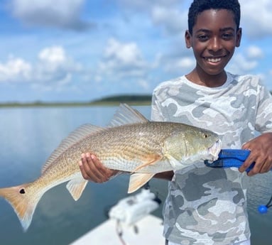 Redfish fishing in Beaufort, North Carolina