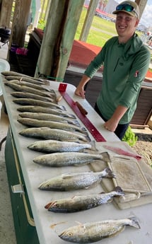 Speckled Trout / Spotted Seatrout fishing in Rockport, Texas