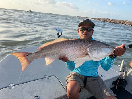 Redfish fishing in Port O&#039;Connor, Texas