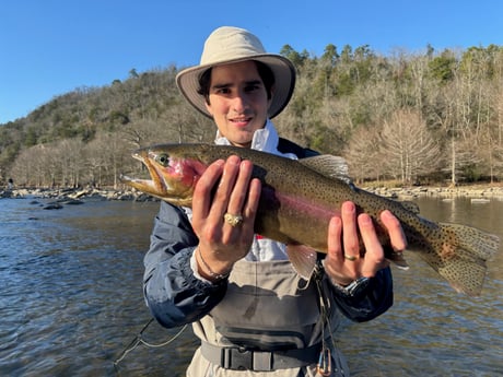 Rainbow Trout Fishing in Broken Bow, Oklahoma