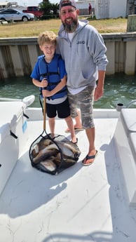 Black Drum, Redfish fishing in Port O&#039;Connor, Texas