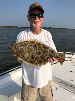 Flounder fishing in Surfside Beach, Texas