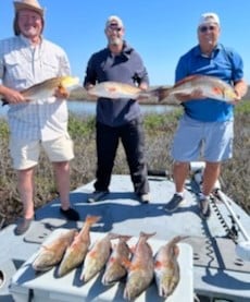 Redfish Fishing in Port O&#039;Connor, Texas