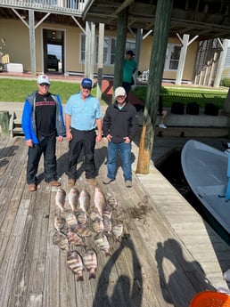 Redfish, Sheepshead Fishing in Port O&#039;Connor, Texas