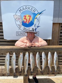 Redfish fishing in Corpus Christi, Texas