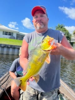 Peacock Bass fishing in Fort Lauderdale, Florida