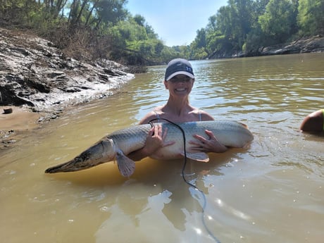 Alligator Gar fishing in Dallas, Texas