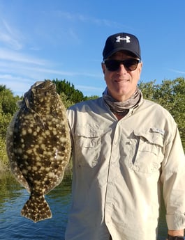 Flounder fishing in St. Augustine, Florida