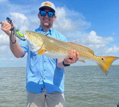 Redfish fishing in Galveston, Texas