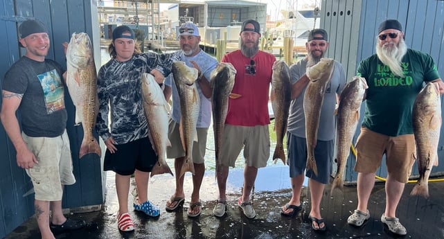 Redfish Fishing in Galveston, Texas