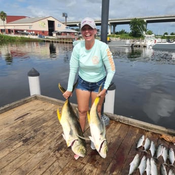 Jack Crevalle, Spanish Mackerel fishing in Pensacola, Florida