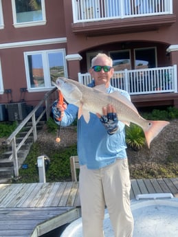 Redfish fishing in South Padre Island, Texas