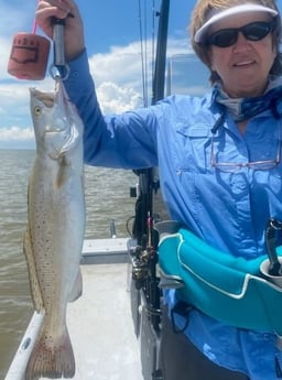 Speckled Trout / Spotted Seatrout fishing in Matagorda, Texas