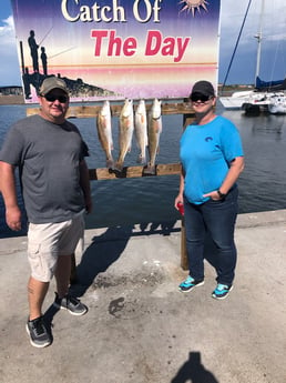 Redfish fishing in Rockport, Texas