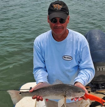 Redfish fishing in Beaufort, North Carolina