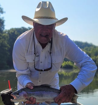 Rainbow Trout fishing in Broken Bow, Oklahoma