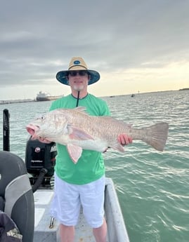 Black Drum fishing in Aransas Pass, Texas