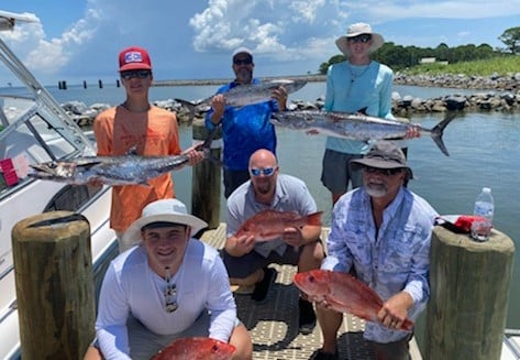 King Mackerel / Kingfish, Red Snapper fishing in Gulf Shores, Alabama