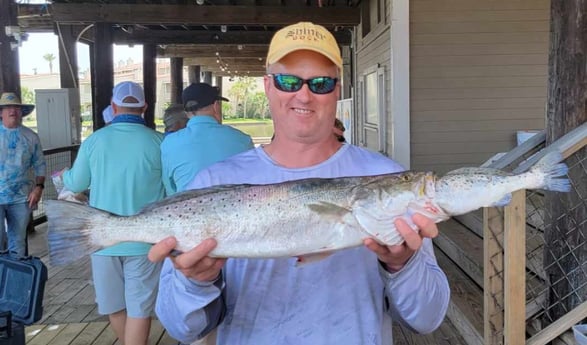 Speckled Trout Fishing in Galveston, Texas