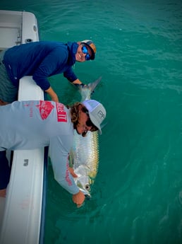 Tarpon fishing in New Smyrna Beach, Florida