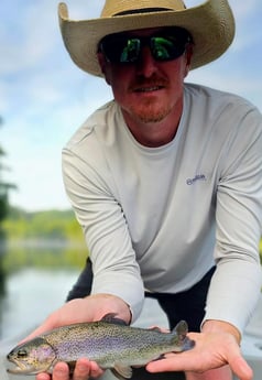 Rainbow Trout Fishing in Broken Bow, Oklahoma